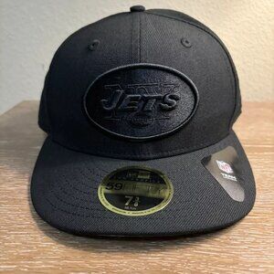 New Era New York Jets 59FIFTY Black Hat (Men’s Size 7 3/8)